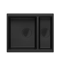 Кухонная мойка Quadron Logan 150, гранит, 56 см x 46 см x 22 см, черный цв.