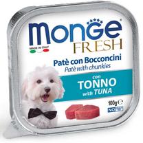Влажный корм для собак Monge Fresh, тунец, 0.1 кг