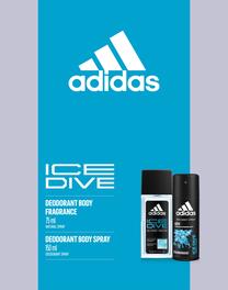 Dovanų komplektas vyrams Adidas Ice Dive