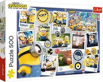 Dėlionė Trefl Minions Crazy Photo Collection 37390, 34 cm x 48 cm, 500 vnt., įvairių spalvų