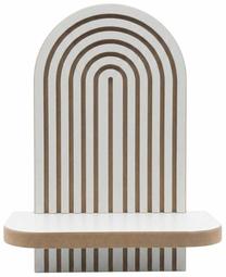 Sieninė lentyna Kalune Design Artmtkwll1D, balta sp., 35 cm x 26 cm x 13 cm