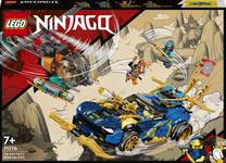 Konstruktorius LEGO Ninjago Jay ir Nya lenktynių automobilis EVO 71776, 536 vnt.