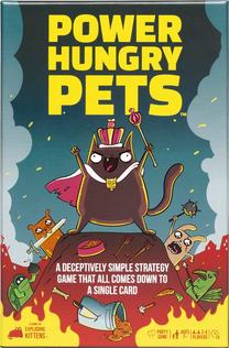 Stalo žaidimas Exploding Kittens Power Hungry Pets, EN