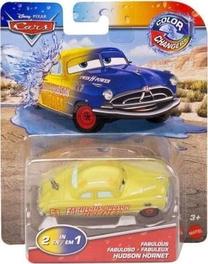 Игрушечная гоночная машина Mattel Cars Color Change HRX47, желтый цв.