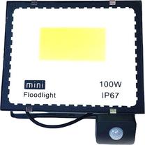 Prožektor liikumisanduriga, seinakinnitus Mini Floodlight, 100 W, 7000 lm, 6500 °K, IP67, must v.