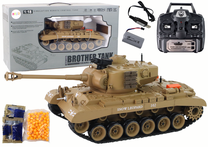 Rc tankas Lean Toys Leopard 102, įvairių spalvų