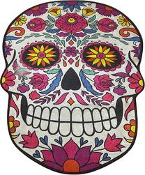 Vonios grindų kilimėlis Foutastic Skull 359CHL4991, įvairių spalvų, 160 cm x 120 cm