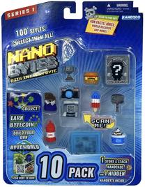 Edukacinis žaislas Dante Nano Bytes, mėlyna sp./balta sp./juoda sp.