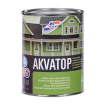 Krāsas koka fasādēm Rilak Akvatop, tumši pelēka krās., 0.9 l