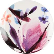 Lėkštė pietų Flora, Ø 20 cm, rožinė sp./violetinė sp.