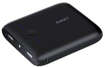 Lādētājs-akumulators (Power bank) Aukey Pocket, 10000 mAh, melna krās.