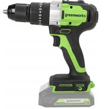 Gręžtuvas be akumuliatoriaus Greenworks GD24DD60K2, 24 V, 2 Ah