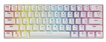 Laidinė žaidimų klaviatūra Savio Mechanical Keyboard Whiteout Blue Outemu Blue, Anglų (US), balta sp.