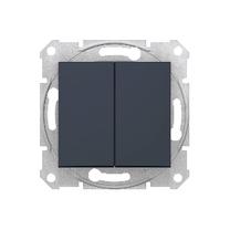 Slēdzis Schneider Electric Sedna SDN0600170, 2 kl, pelēka krās.