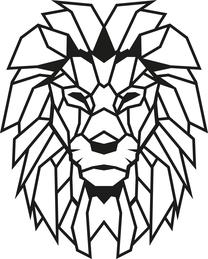 Seinadekoor Wallity Lion, 40 cm x 50 cm