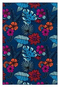 Ковер 4Living Paloma Blue, синий цв., 133 см x 200 см