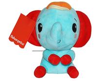 Mīkstā rotaļlieta Epee Elephant CFFD1000, zila krās./sarkana krās., 20 cm