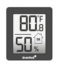 Kambarinis termometras Levenhuk Wezzer Base L10, juoda sp.