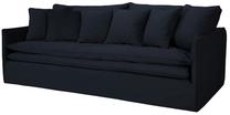Sofa Micadoni Boho Blu89, tamsiai mėlyna sp., 223 x 106 cm x 89 cm