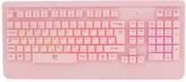 Vadu spēļu tastatūra White Shark Mikasa, EN, rozā krās.