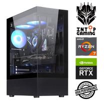 Stacionarus kompiuteris Intop Ryzen 7 5700X, 1 TB, DDR4 32 GB, SSD 1 TB, Nvidia GeForce RTX5060 8 GB GDDR7 (pažeista pakuotė)