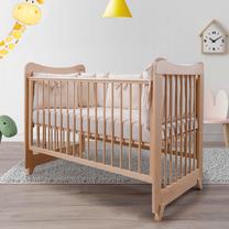 Vaikiška lova Kalune Design Cradle 106DNV1467, riešuto sp., be patalynės dėžės, be čiužinio