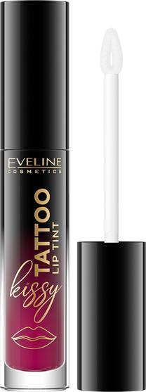 Lūpu krāsa Eveline Kissy Tattoo Lip Tint, 4.5 ml, 01 pretty purple
