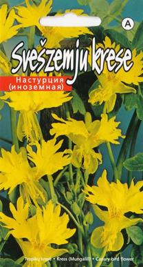 Sēklas kreses Canary Bird Flower, 5 g
