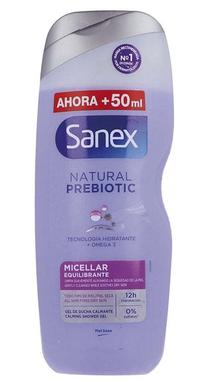 Kūno prausimosi želė Sanex Natural Prebiotic, 600 ml