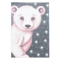 Ковер комнатные Ayyildiz Bear 1201700810, серый цв./розовый цв., 170 см x 120 см
