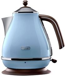 Elektrinis virdulys DeLonghi KBOV2001AZ, 1.7 l, mėlyna sp.