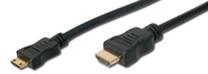 Laidas Goobay Mini Cable HDMI male, Mini HDMI male, 5 m, juoda sp.