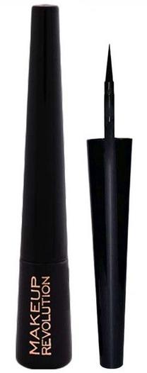 Acu laineris Makeup Revolution London, ultra black krās.