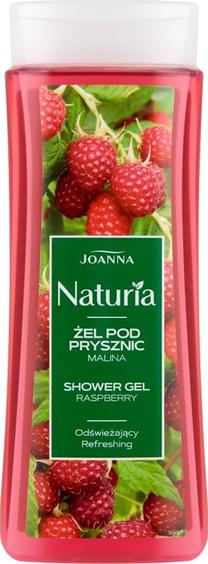 Kūno prausimosi želė Joanna Naturia Raspberry, 300 ml