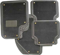 Auto paklājs, no priekšas/aizmugurē Alburnus 23-2212BK/BK, Universālā