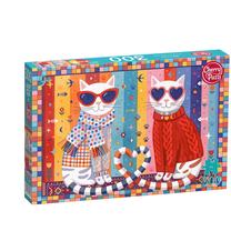 Puzle CherryPazzi Kittens In Love, 34.5 cm x 50 cm, 300 gab., daudzkrāsaina