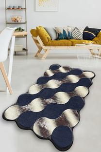 Ковер Conceptum Hypnose Circle Gold, 200 см x 100 см