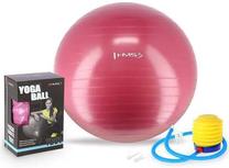 Vingrošanas bumbas HMS Gym Ball YB01, rozā krās., 65 cm