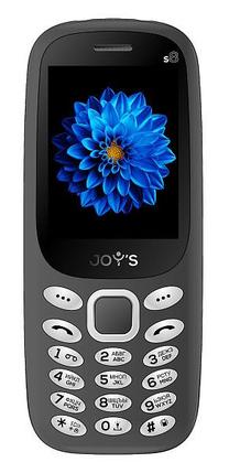 Telefons ar pogām JOY'S mobile S8 DS, 32 MB, pelēka krās.