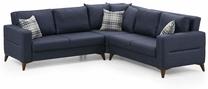 Kampinė sofa - lova Atelier Del Sofa Kristal, antracito sp., 90 x 252 cm x 86 cm