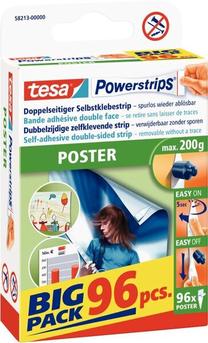 Lipdukas Tesa Powerstrips Poster, namams skaidri sp.