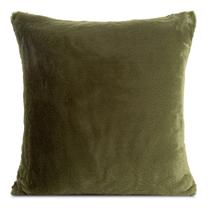 Dekoratyvinės pagalvėlės užvalkalas Nina, alyvuogių žalia, 45 cm x 45 cm