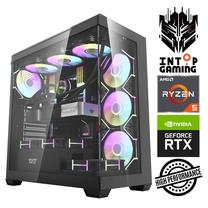 Stacionārs dators Intop Ryzen 5 7500F, 3 TB, DDR5 64 GB, SSD+HDD 1 TB 2 TB, NVIDIA GeForce RTX 5050 8 GB GDDR6