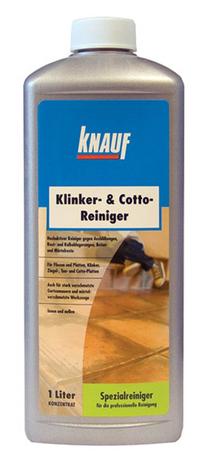 Klinkerio ir akmens masės cemento likučių valiklis Knauf Klinker und Cotto Reiniger, 1 l