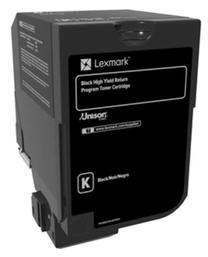 Tonerių kasetė Lexmark 74C2HK0/ 74C2HKE, juoda sp.
