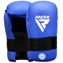 Bokso pirštinės RDX Sports Wako T1 WML-T1U-L, juoda sp./mėlyna sp., L