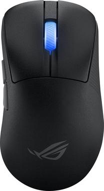 Bezvadu spēļu pele Asus ROG Keris II Ace, bluetooth / usb, melns krās.