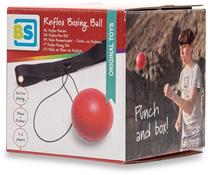 Boksa bumba BS Toys Reflex GA431, melna krās./sarkana krās.