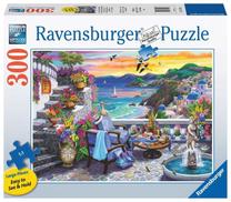 Пазл Ravensburger Sunset over Santorini 17130, 49 см x 36 см, 300 шт., многоцветный