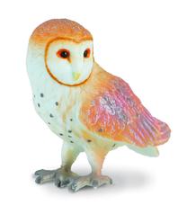 Žaislinė figūrėlė, pelėda Collecta Barn 88003, ruda sp.